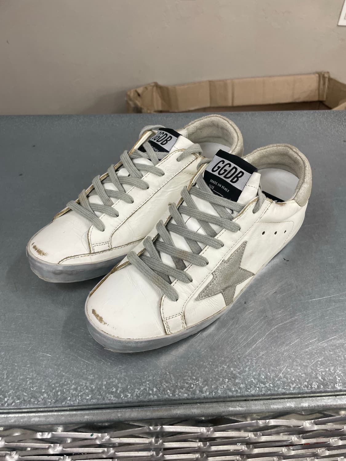 골든구스 슈퍼스타 화이트 실버탭 EU36 상품이미지2