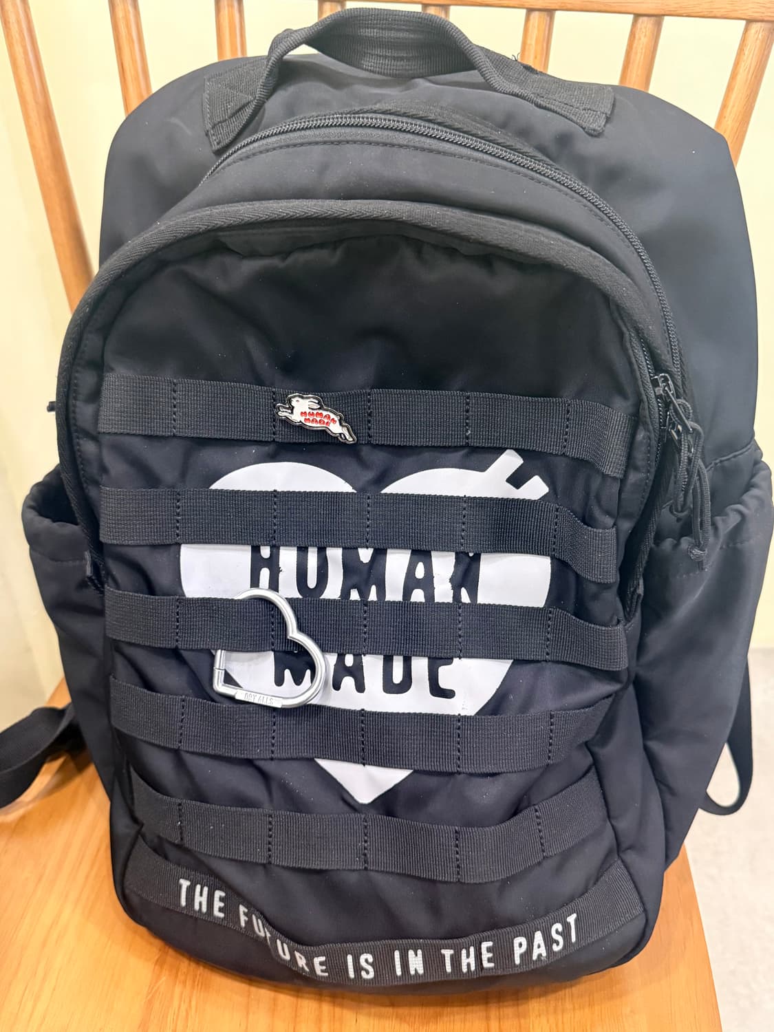 휴먼메이드 밀리터리 백팩 블랙 상품이미지1