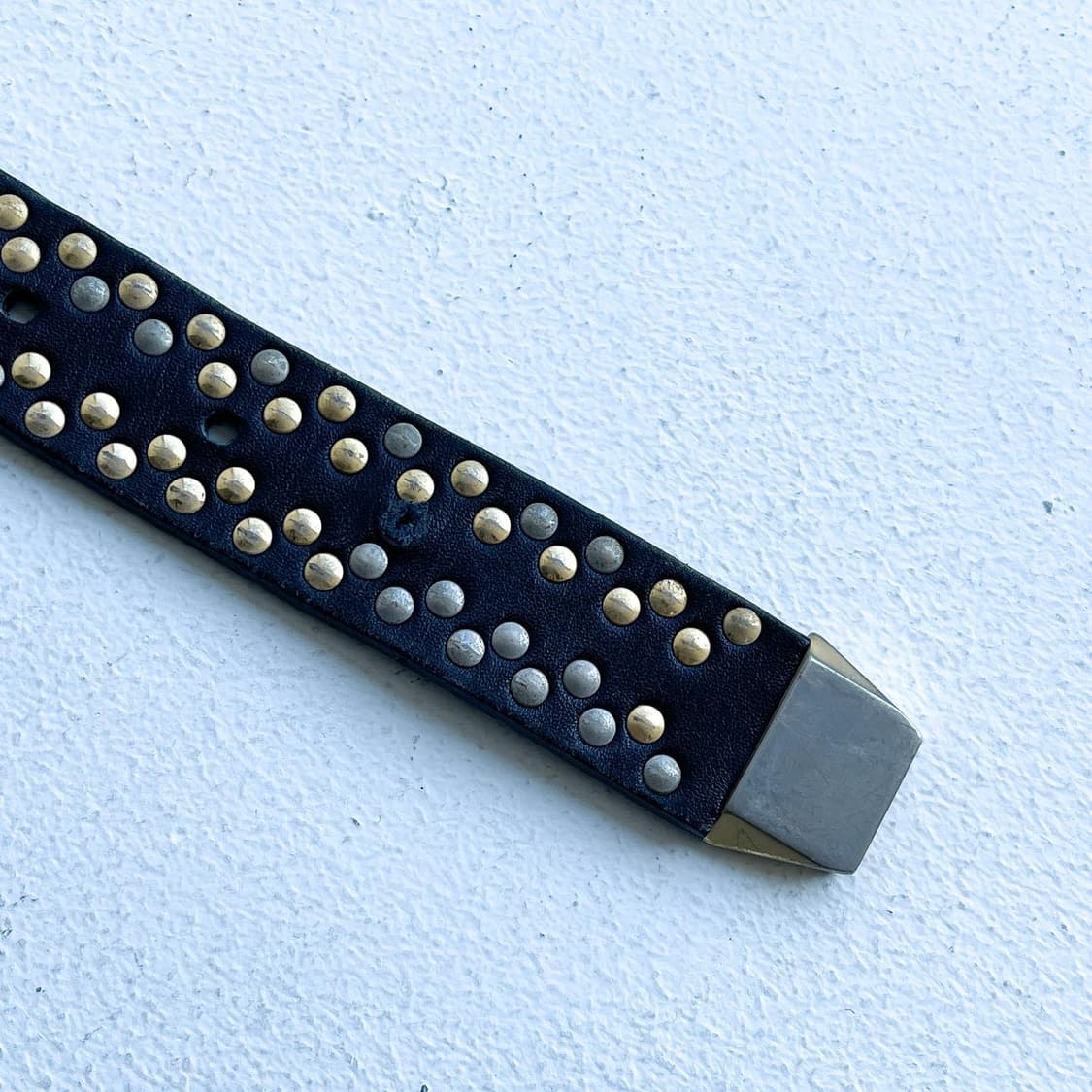 지아니 베르사체 90s 오리지널 메두사 금장 레더벨트 상품이미지5