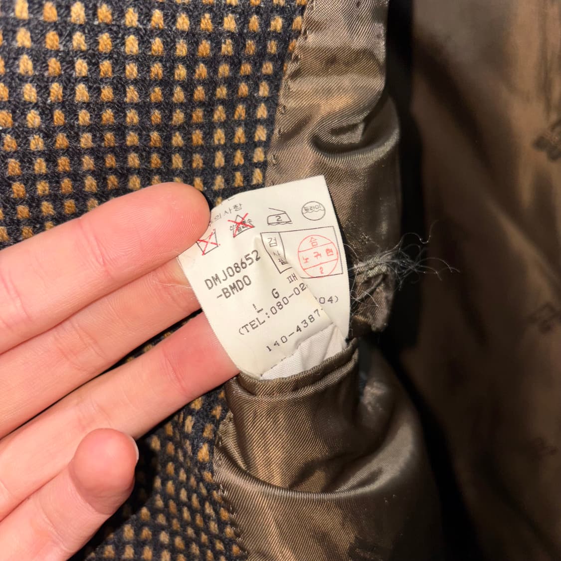 (L) 닥스 캐시미어 울 혼방 블레이저 자켓 상품이미지6