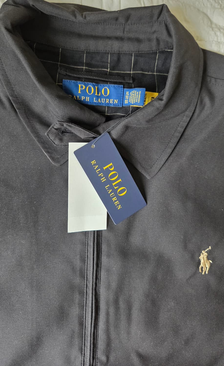 폴로 랄프로렌 블랙 바이스윙 바람막이 자켓 블랙 XL 새상품 상품이미지4