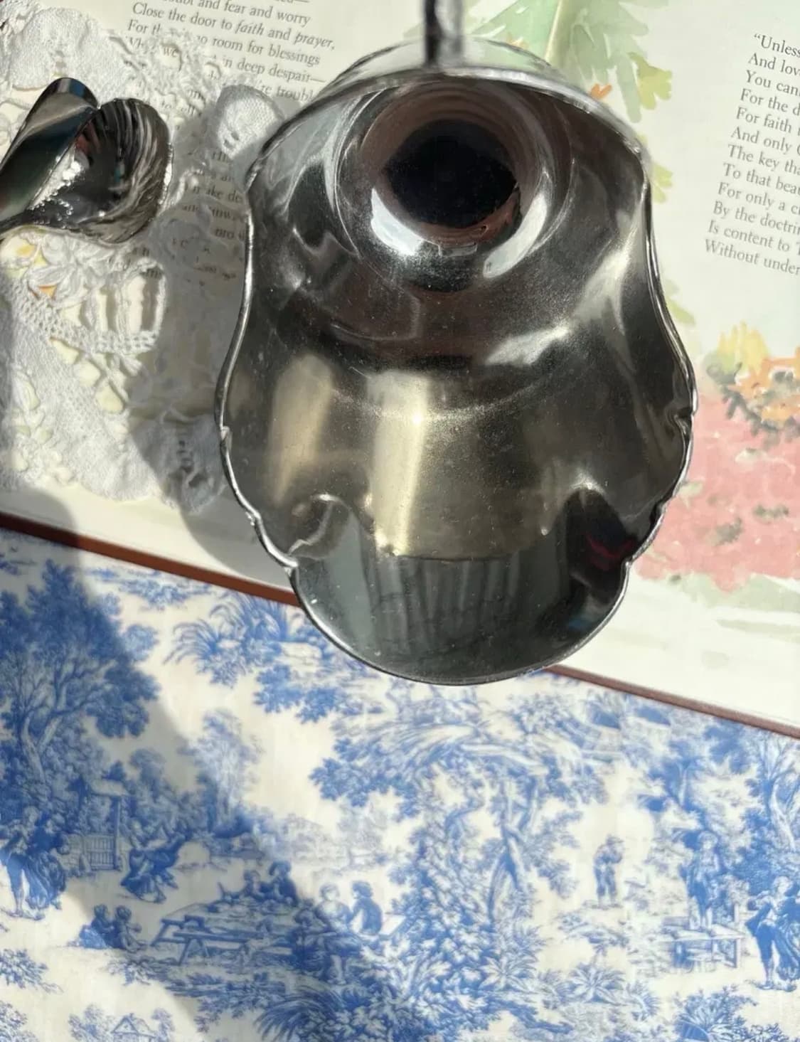 앤틱 실버플레이트 슈가 스커틀 상품이미지5