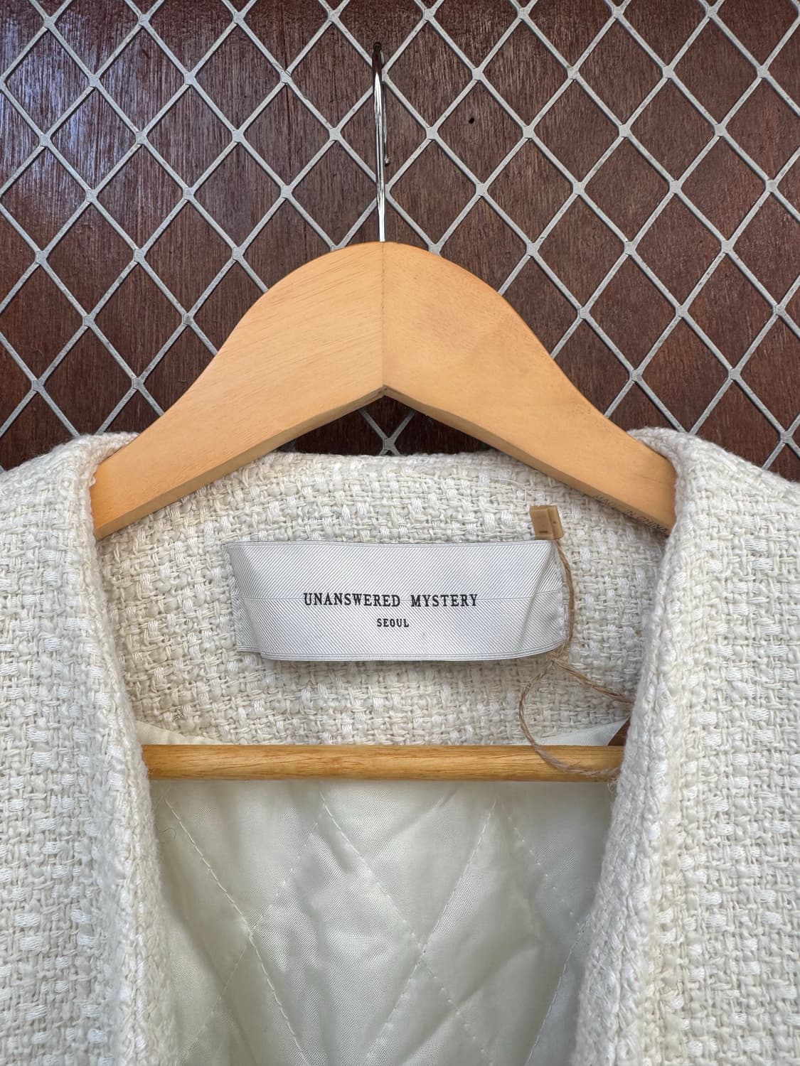 unanswered mystery 언앤써드미스테리 크롭 볼레로 트위드자켓 상품이미지3