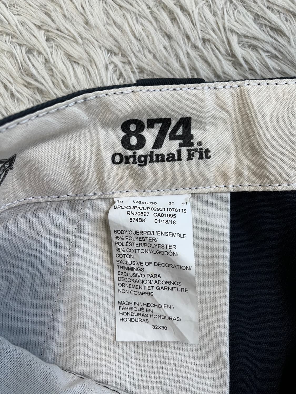 디키즈 874 코튼 팬츠/#2571 상품이미지5