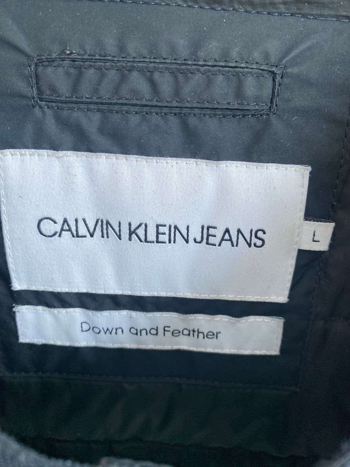 캘빈클라인진스 경량 패딩 L 상품이미지3