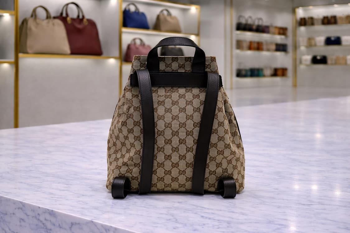 [S급] 구찌 GG 수프림 캔버스 드로우스트링 백팩 판매합니다!!! 상품이미지2