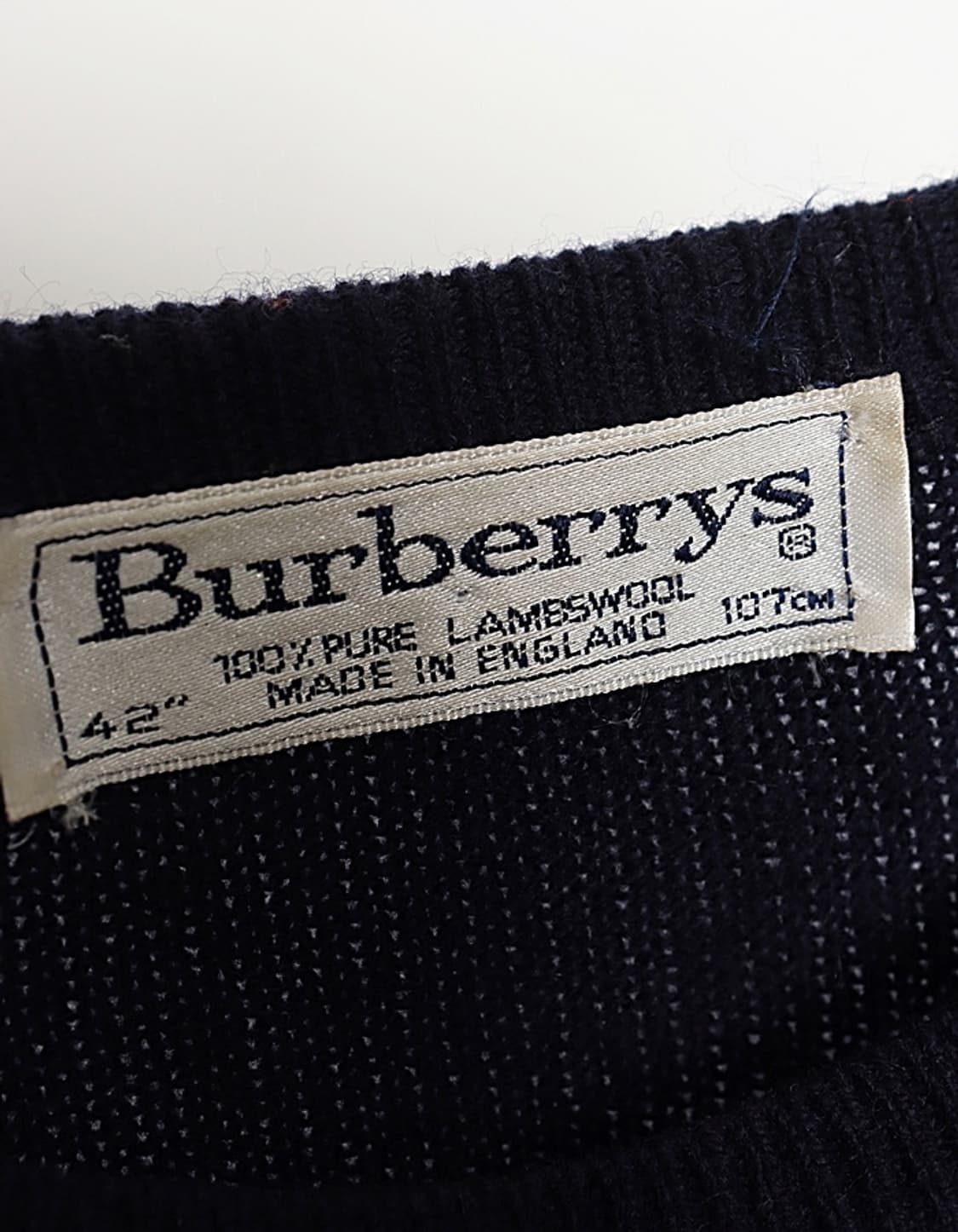 90's Burberrys LambsWool Knit 상품이미지5