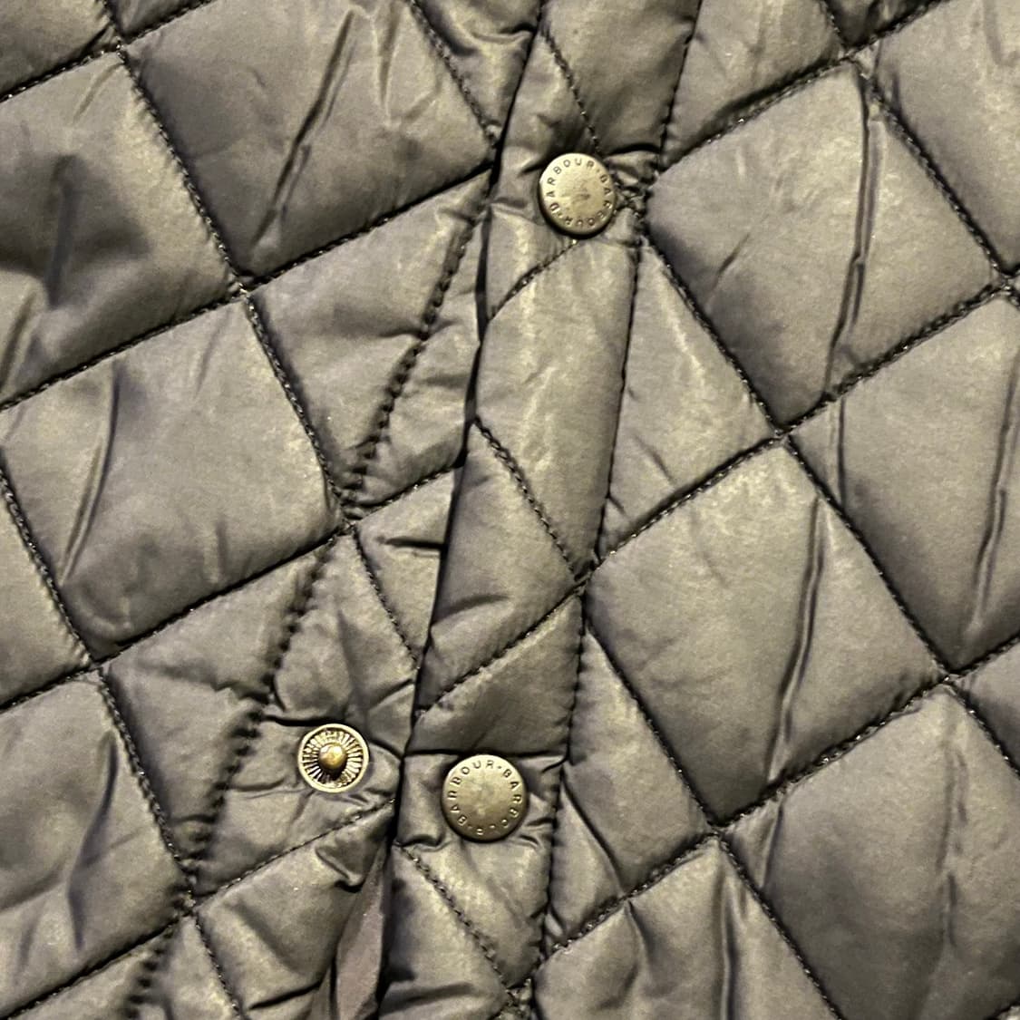 바버 Barbour 더블 포켓 퀼팅 집업 자켓 m 상품이미지5