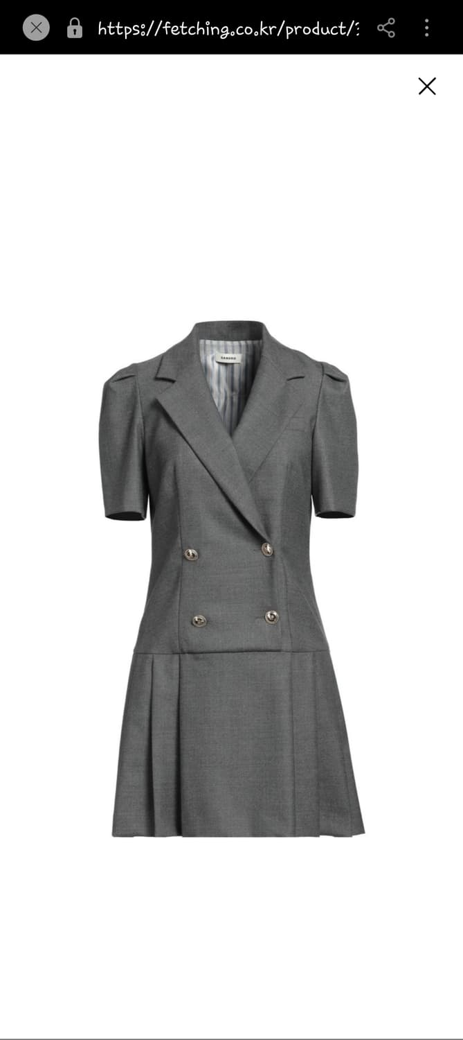 산드로 여성 원피스 하객룩 상품이미지2