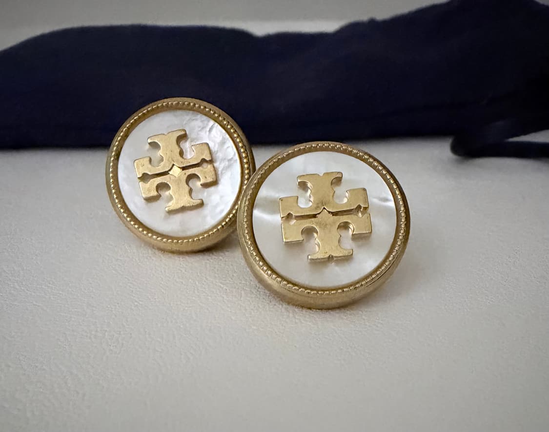 (정품) 토리버치 키라 자개 귀걸이 상품이미지1