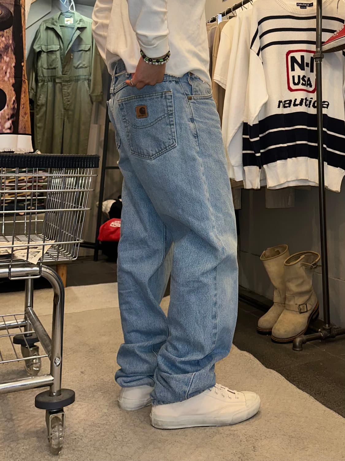 90-00’s Carhartt B17 STW denim pants 상품이미지2