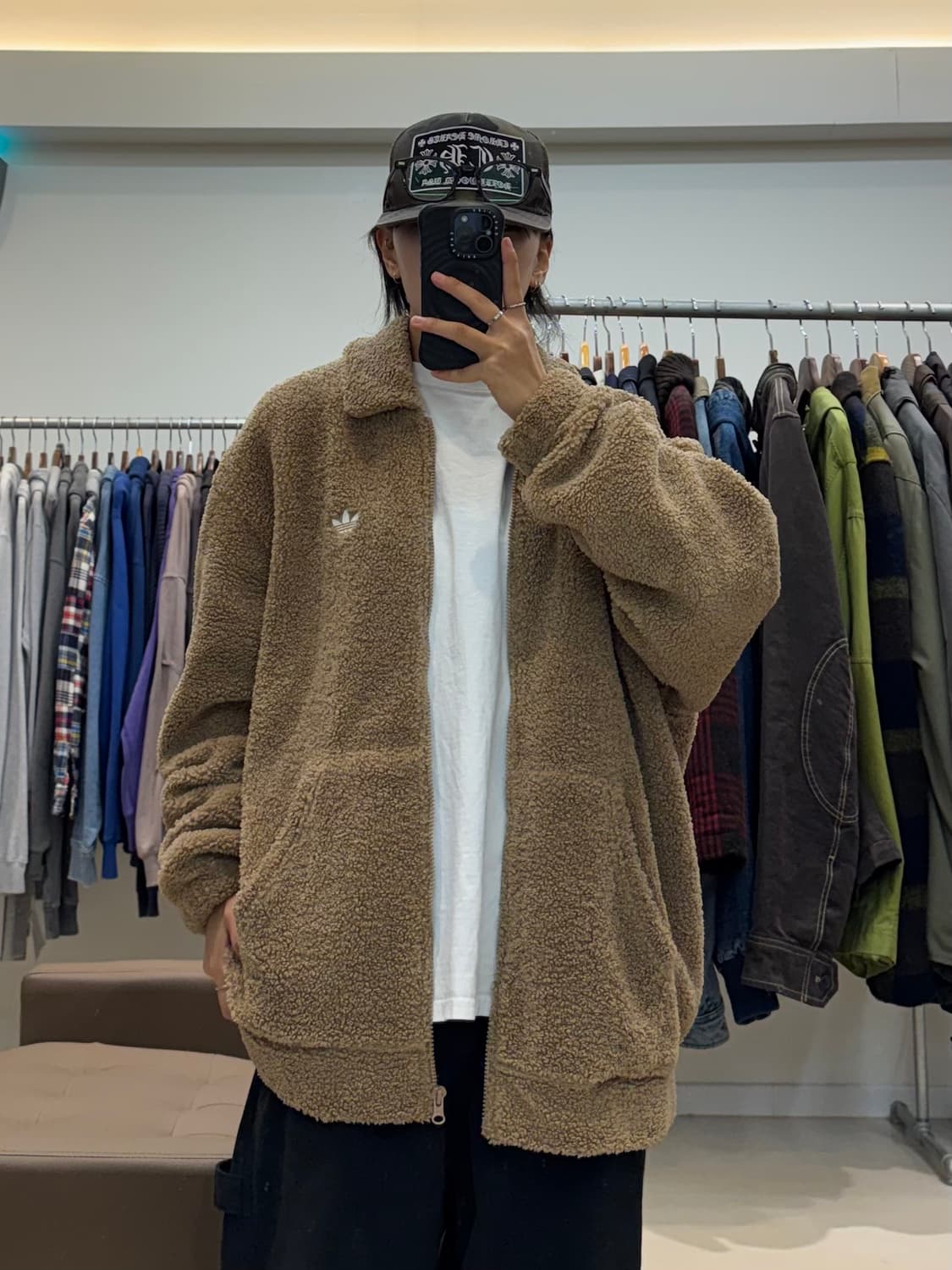 아디다스 플리스 트랙탑 상품이미지5