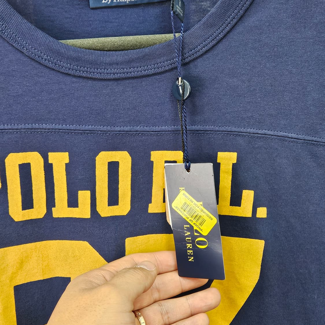 폴로 풋볼 티셔츠 새상품 상품이미지4