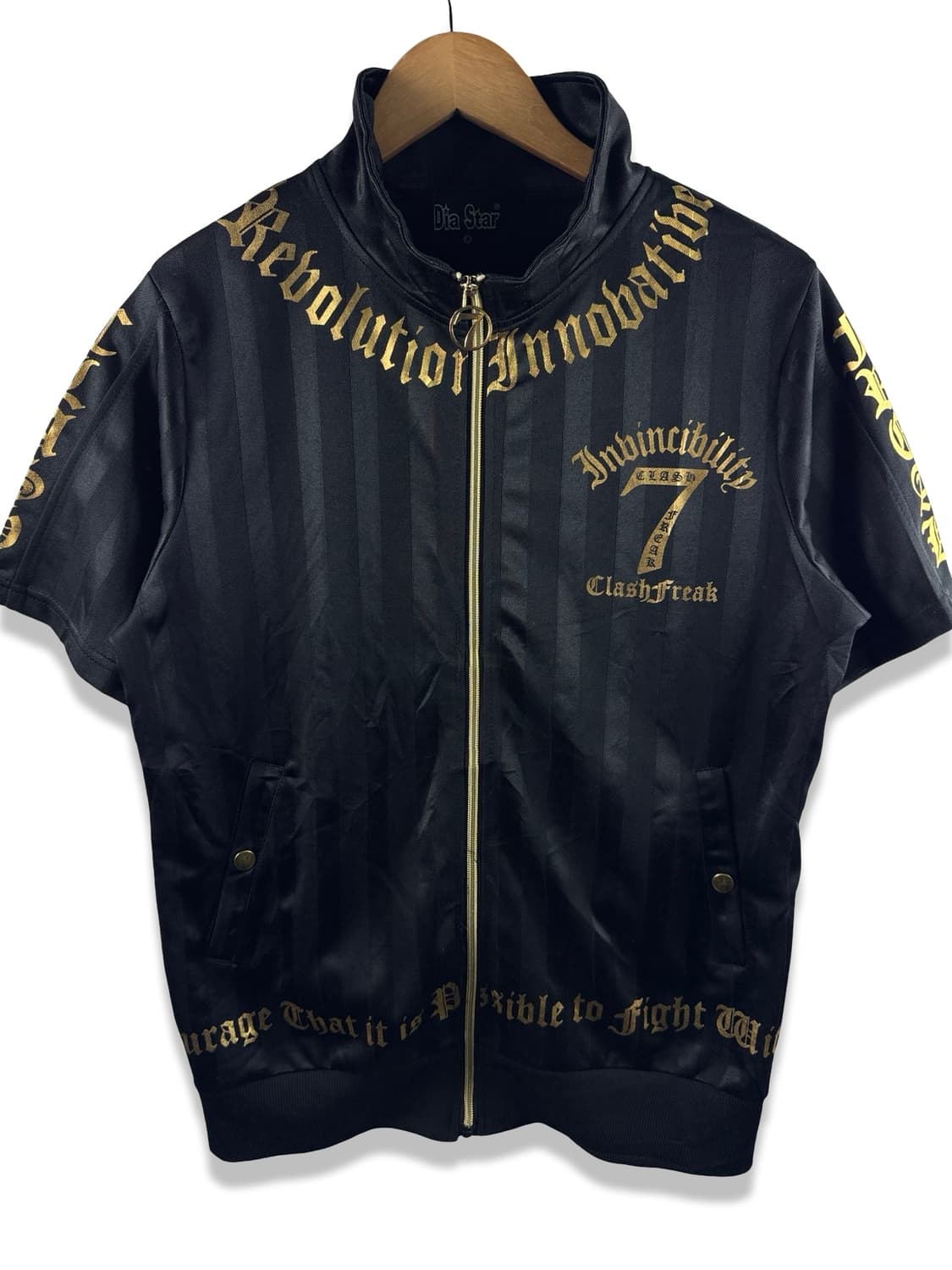 JPN Y2K 레터링 골드 프린팅 반팔져지2176 상품이미지2