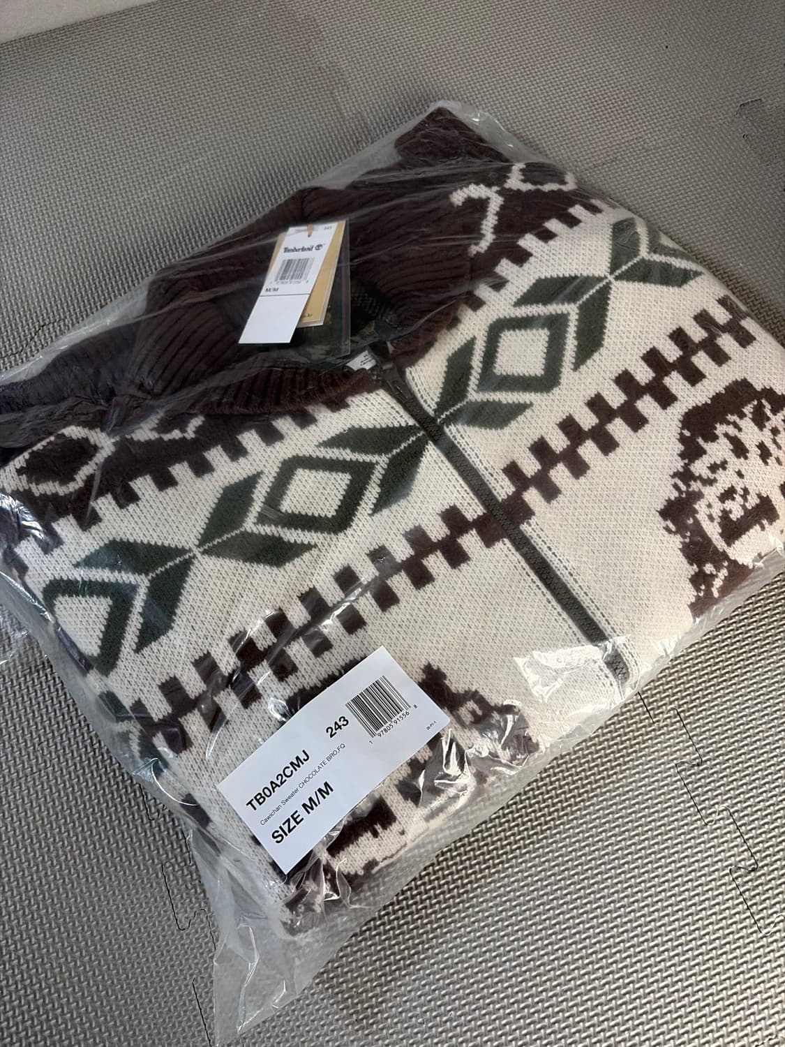 팀버랜드 [TDC] Cowichan Sweater M (새상품) 상품이미지9