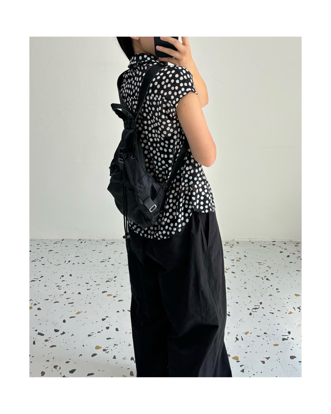 빈티지 미니 백팩 상품이미지8