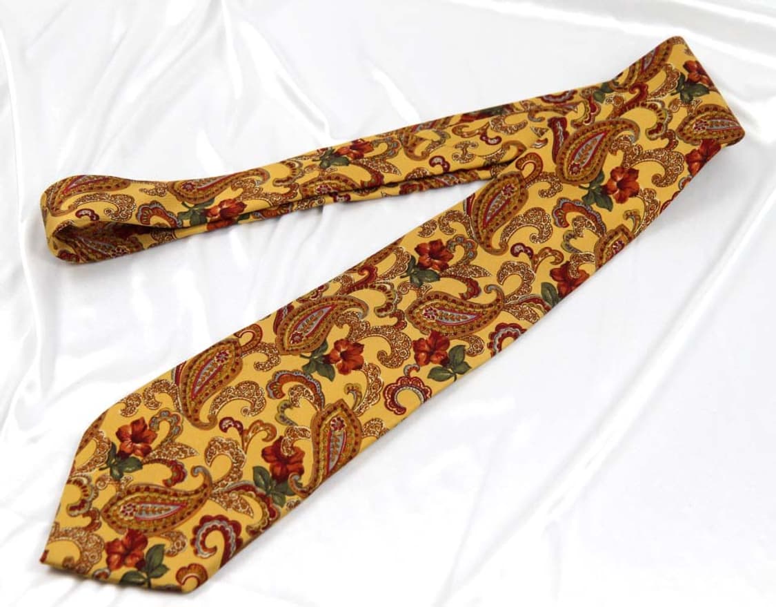 랑방 9.3cm A등급 페이즐리 남자 명품 넥타이 상품이미지2