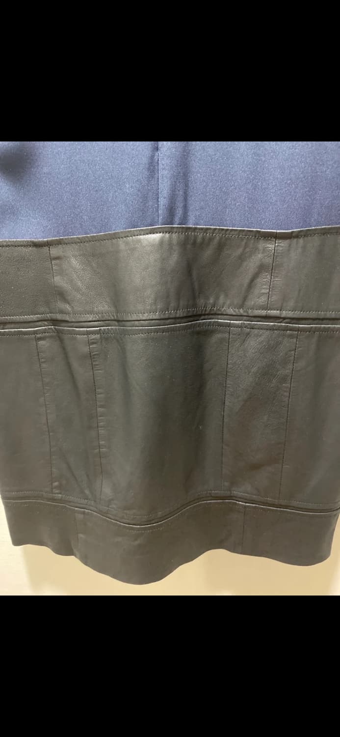 Theory 띠어리 실크 레더 원피스 상품이미지4