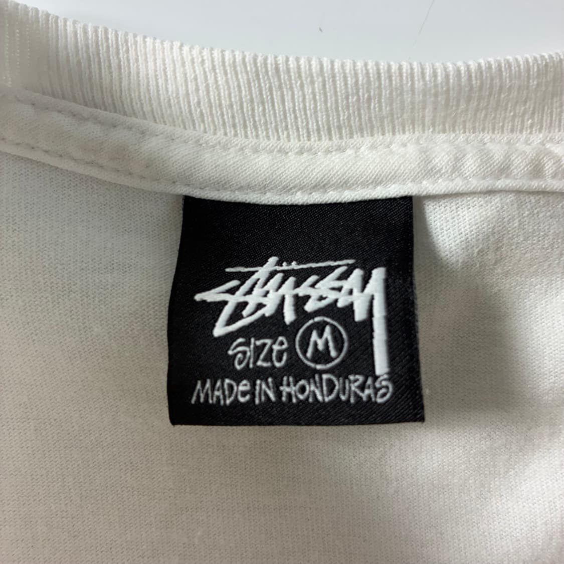 Stussy  스투시 비트 크레이지 화이트 반팔티셔츠  상품이미지6