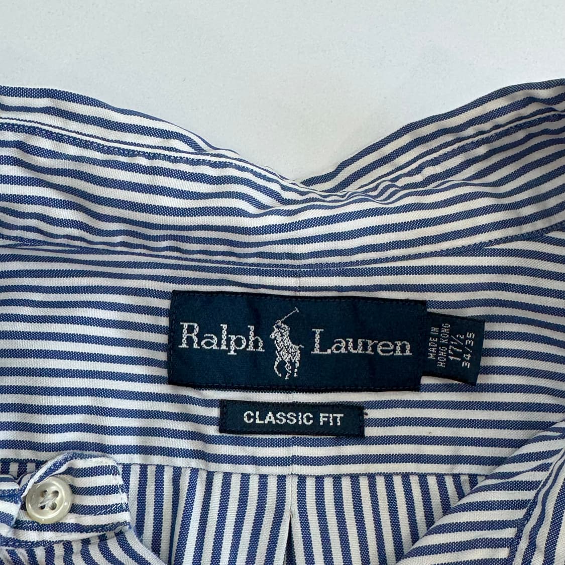 Polo 폴로 네이비포니 네이비 스트라이프 셔츠 상품이미지6