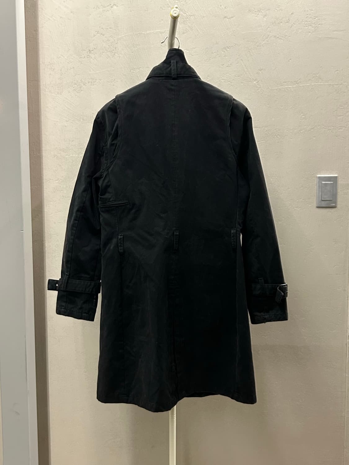 G-Star 빈티지 블랙 트렌치 코트 상품이미지6