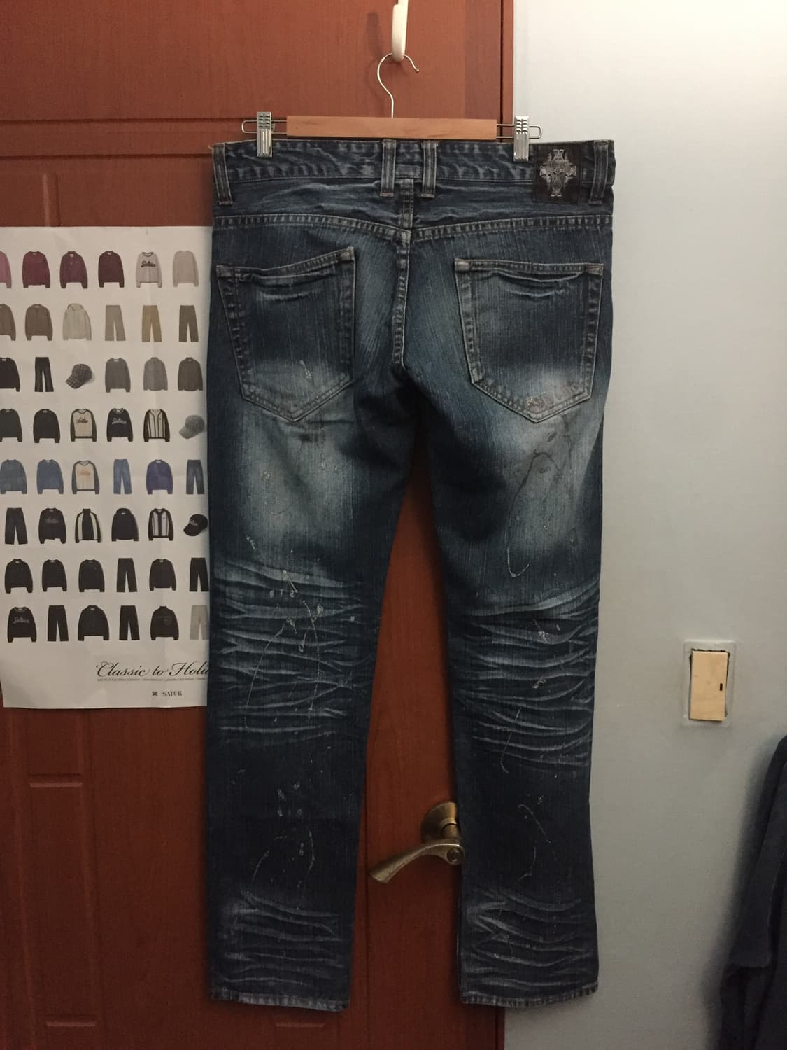 wild life Washing skull denim 상품이미지6