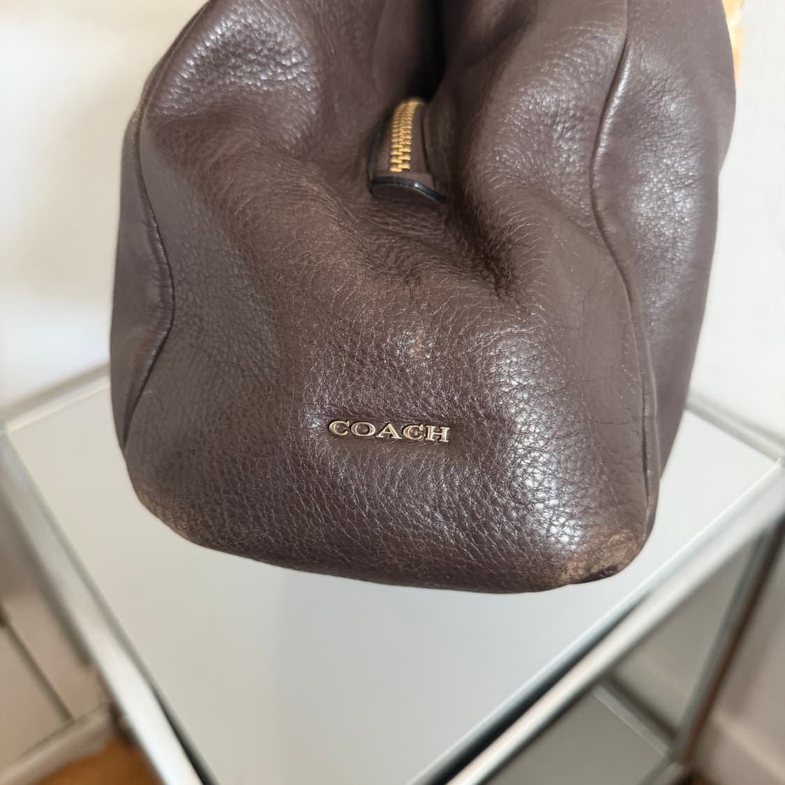  Coach leather hobo bag 상품이미지3