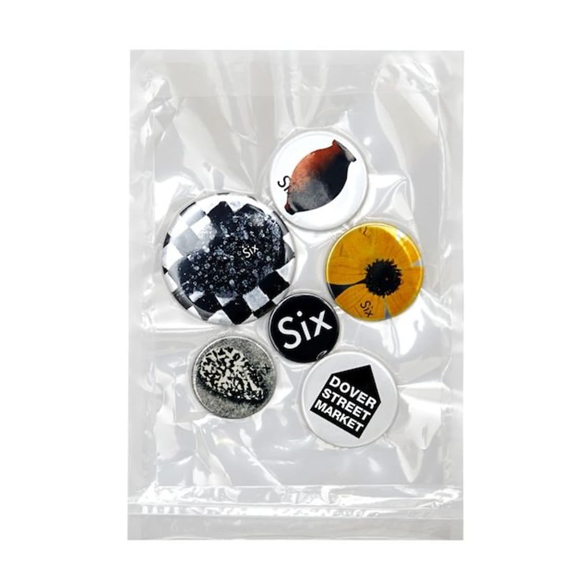 [OS] 도버스트릿마켓 10주년 기념 한정 캔뱃지 세트,꼼데가르송 식스 상품이미지1