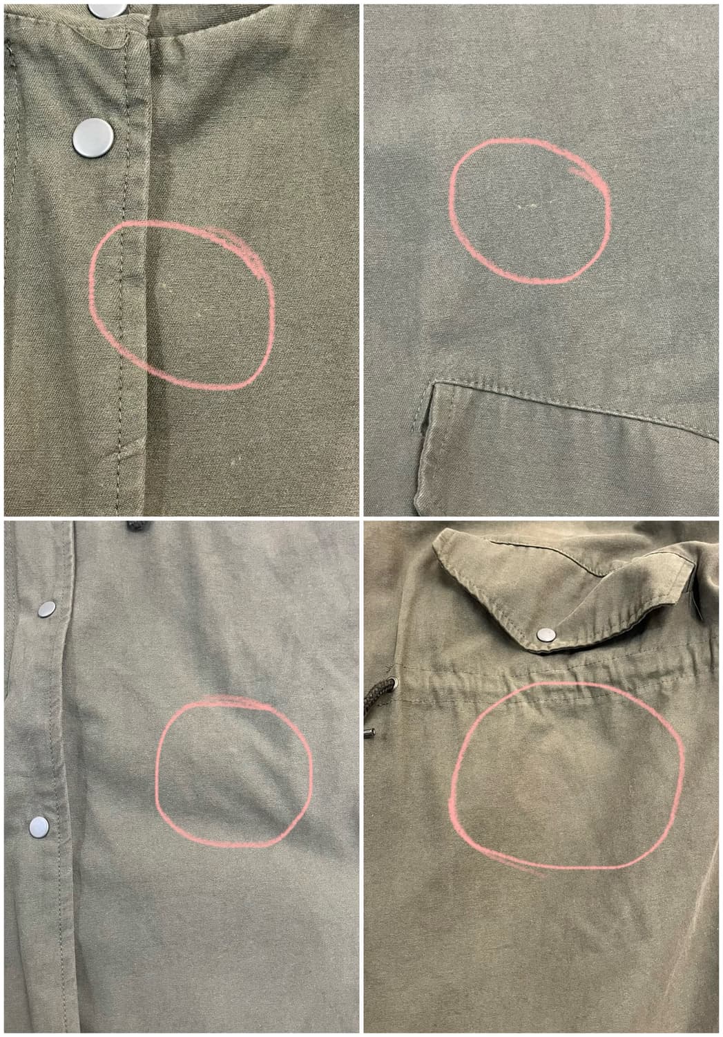 빈티지 야상 자켓 카키 #csz3592 상품이미지6