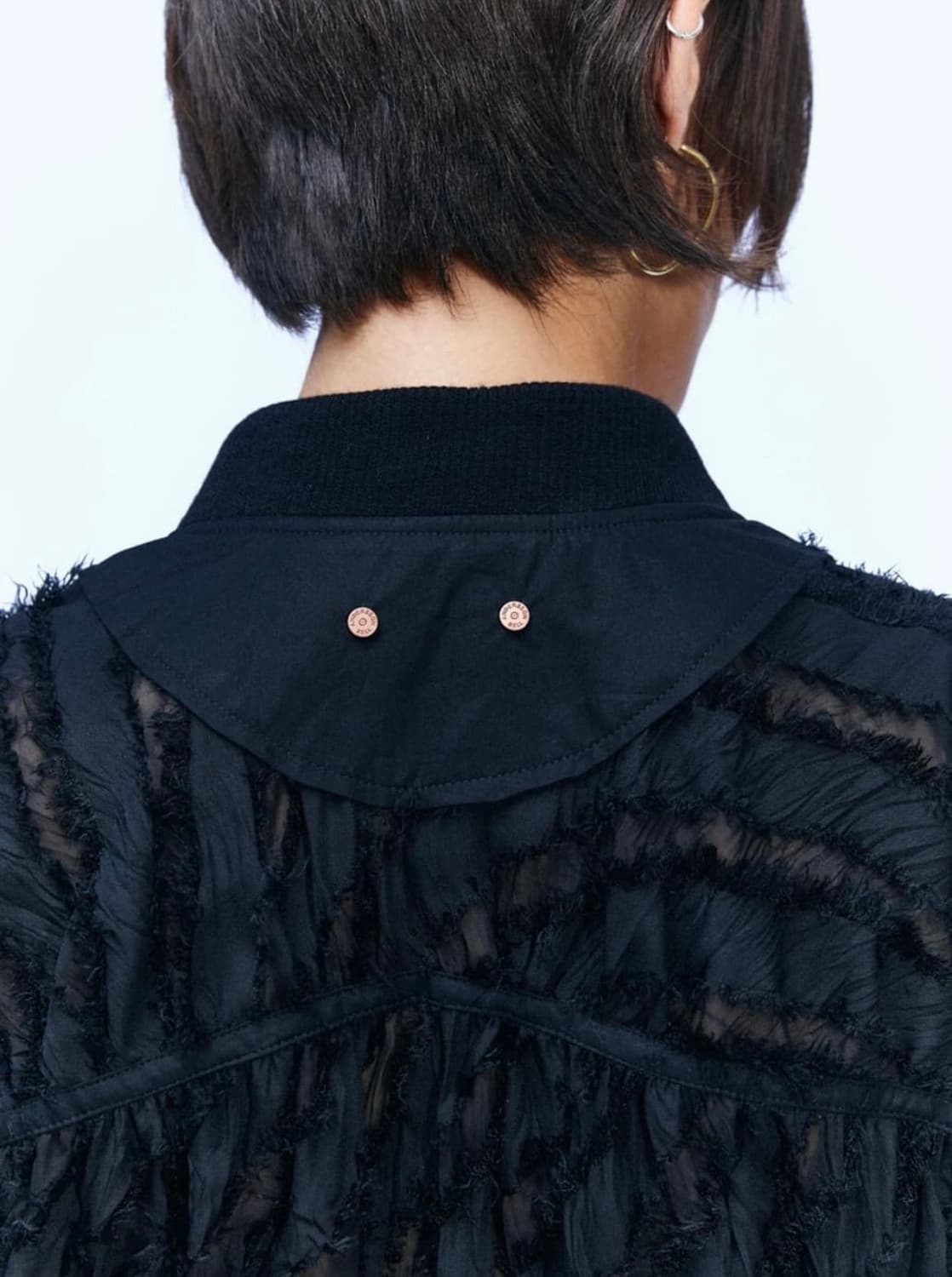 앤더슨벨 아디아 시스루 봄버자켓 XS 상품이미지4