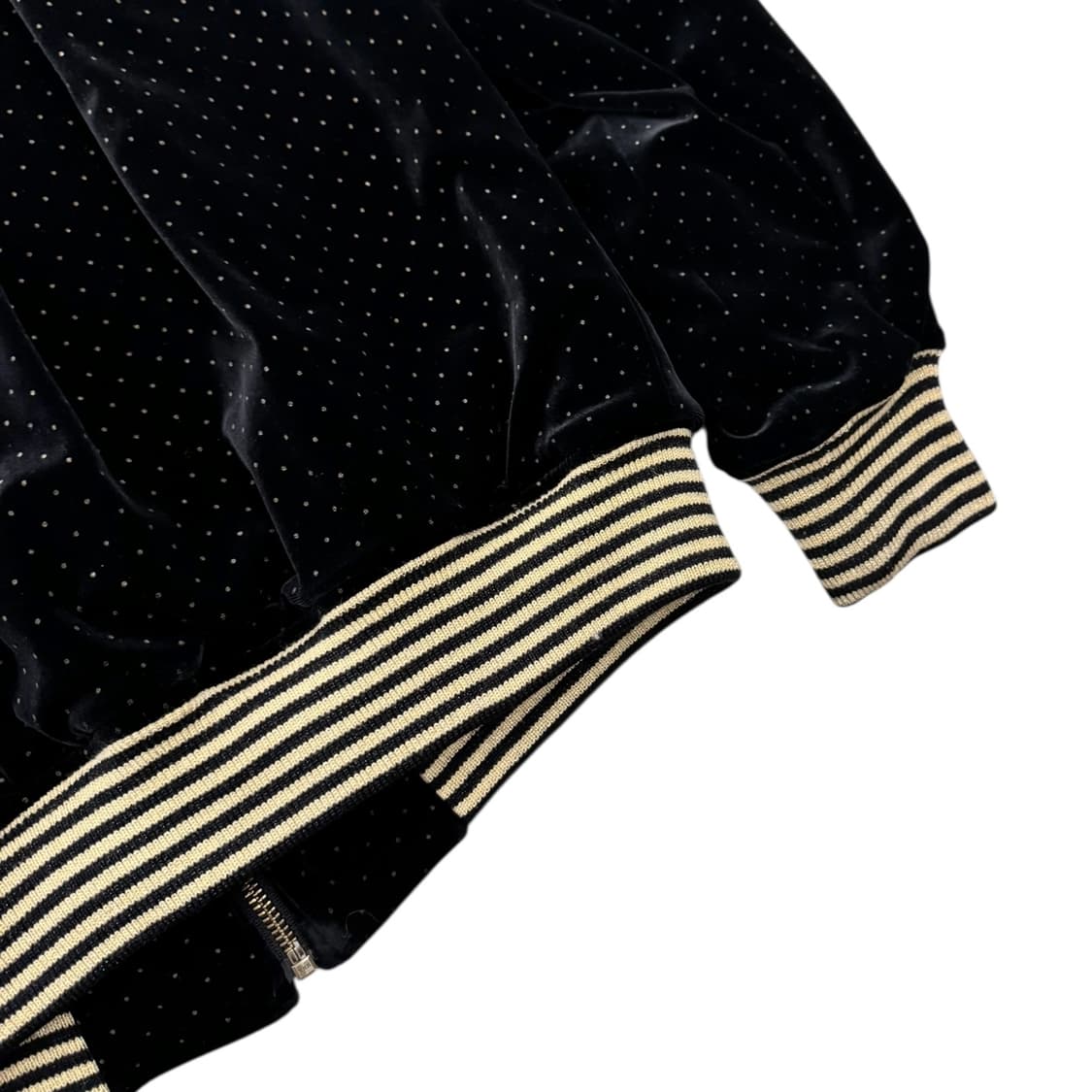 히스테릭글래머 스타로고 벨벳 자켓 블랙 상품이미지7