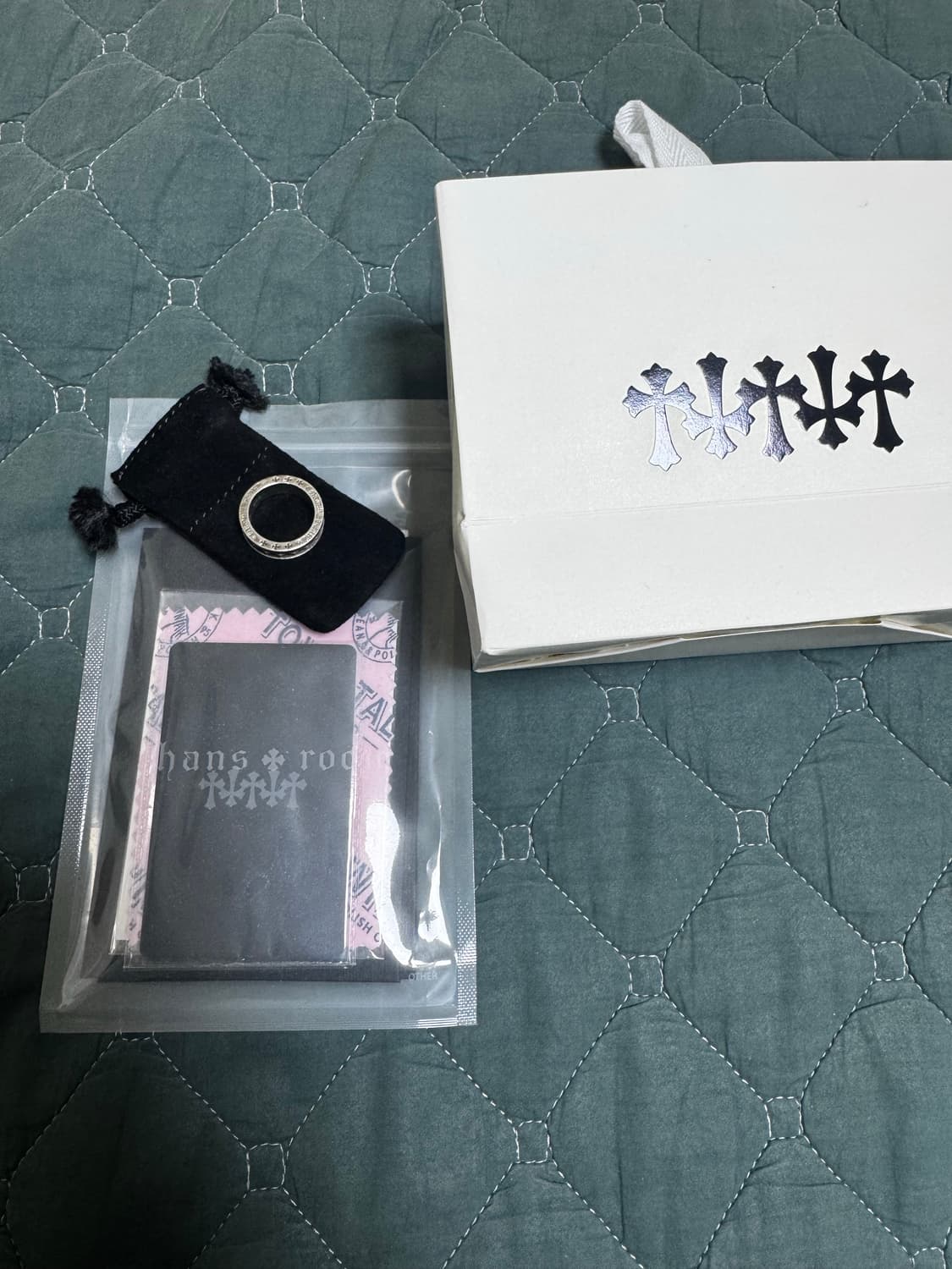 크롬하츠 미니플러스링 국내19호(us9정도) 판매 (한스룸구매) 상품이미지6