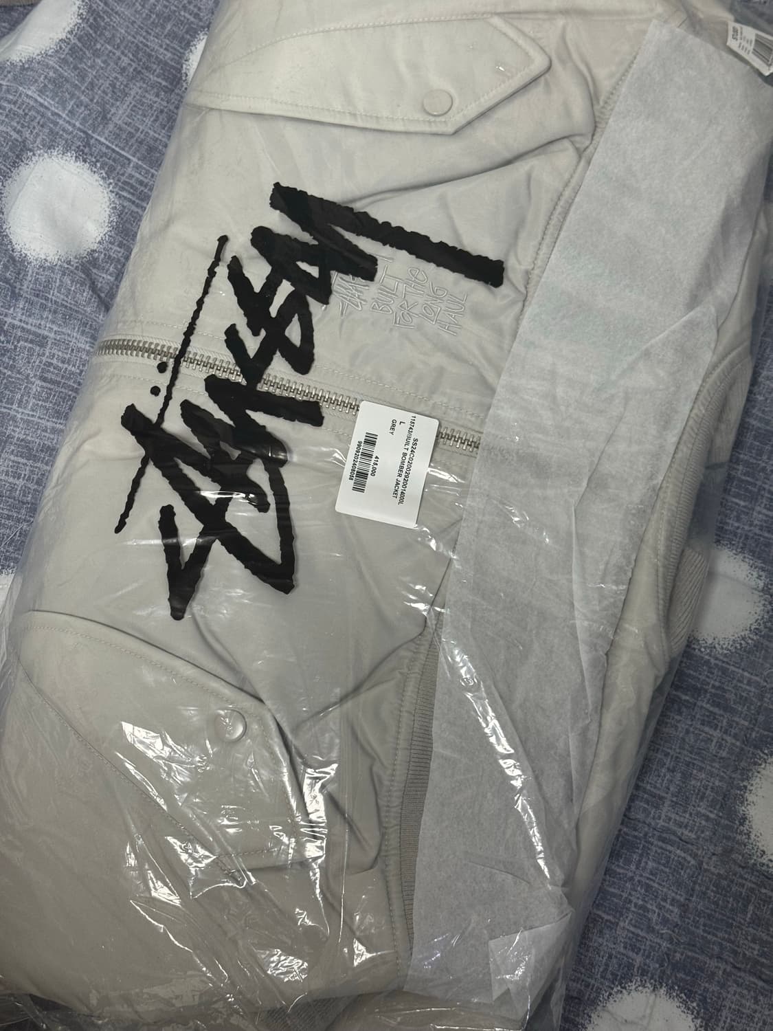 [L] 스투시 빌트 리버시블 봄버 그레이 상품이미지8