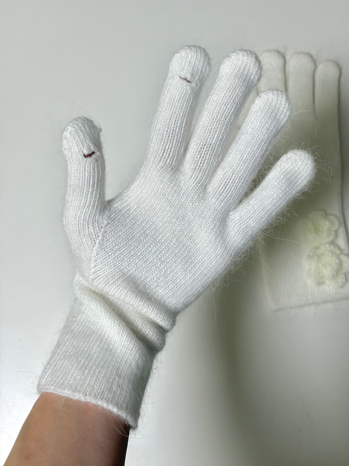 Rose Angora Gloves 상품이미지4