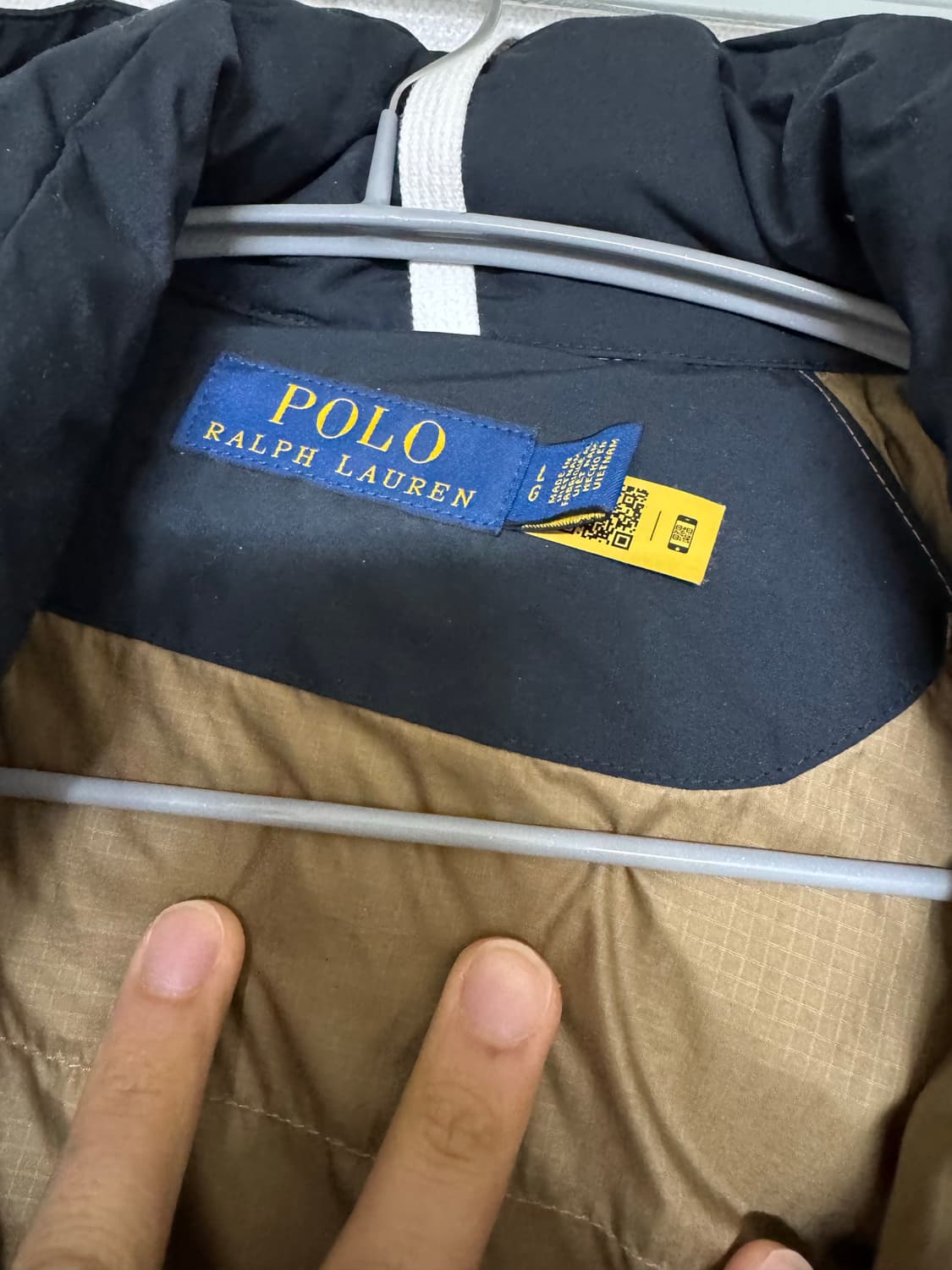 폴로 네이비 볼더 패딩 L 상품이미지6