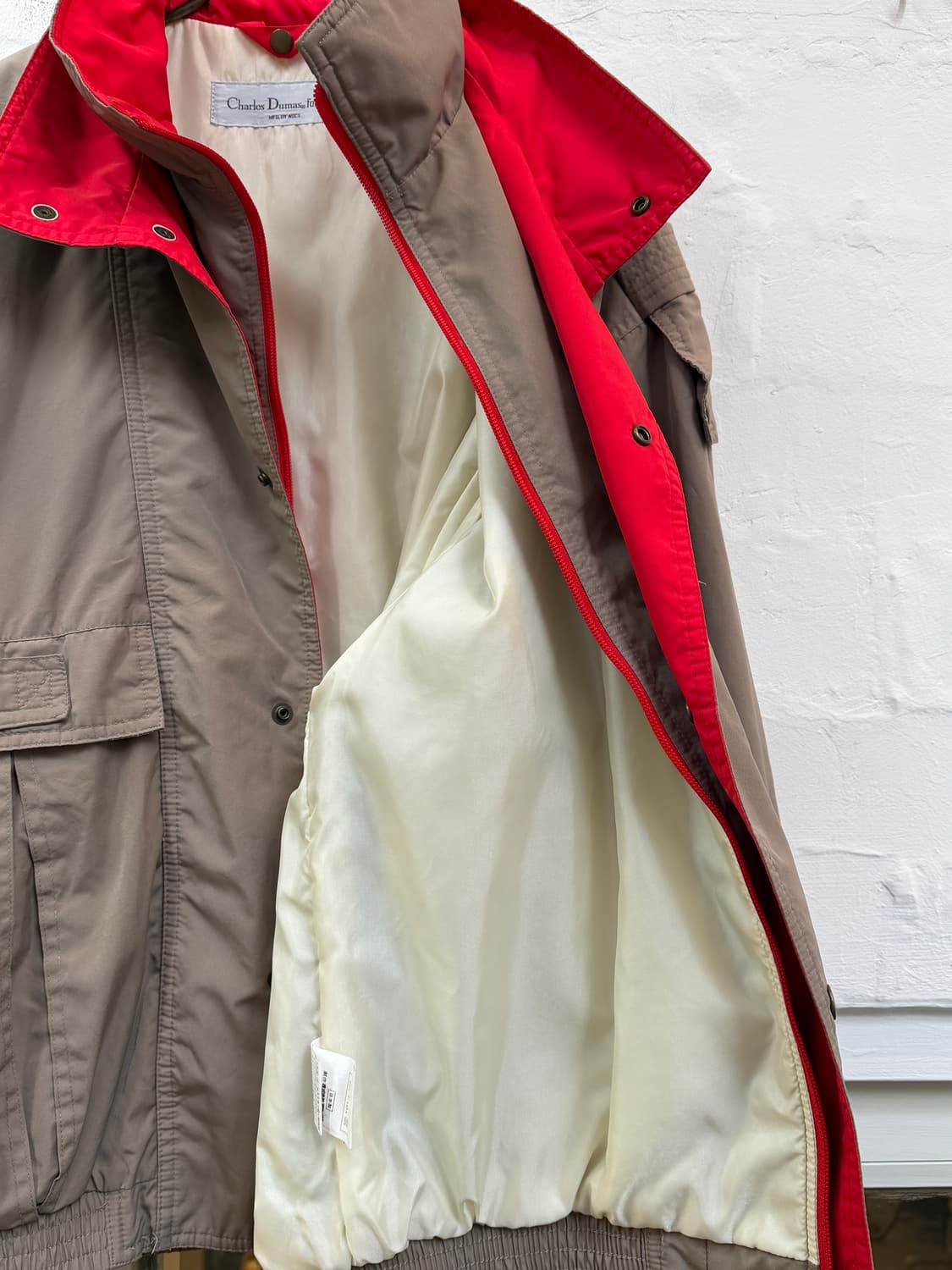 Charles Dumas by ASICS 폴리쉘 봄버자켓 L 상품이미지5