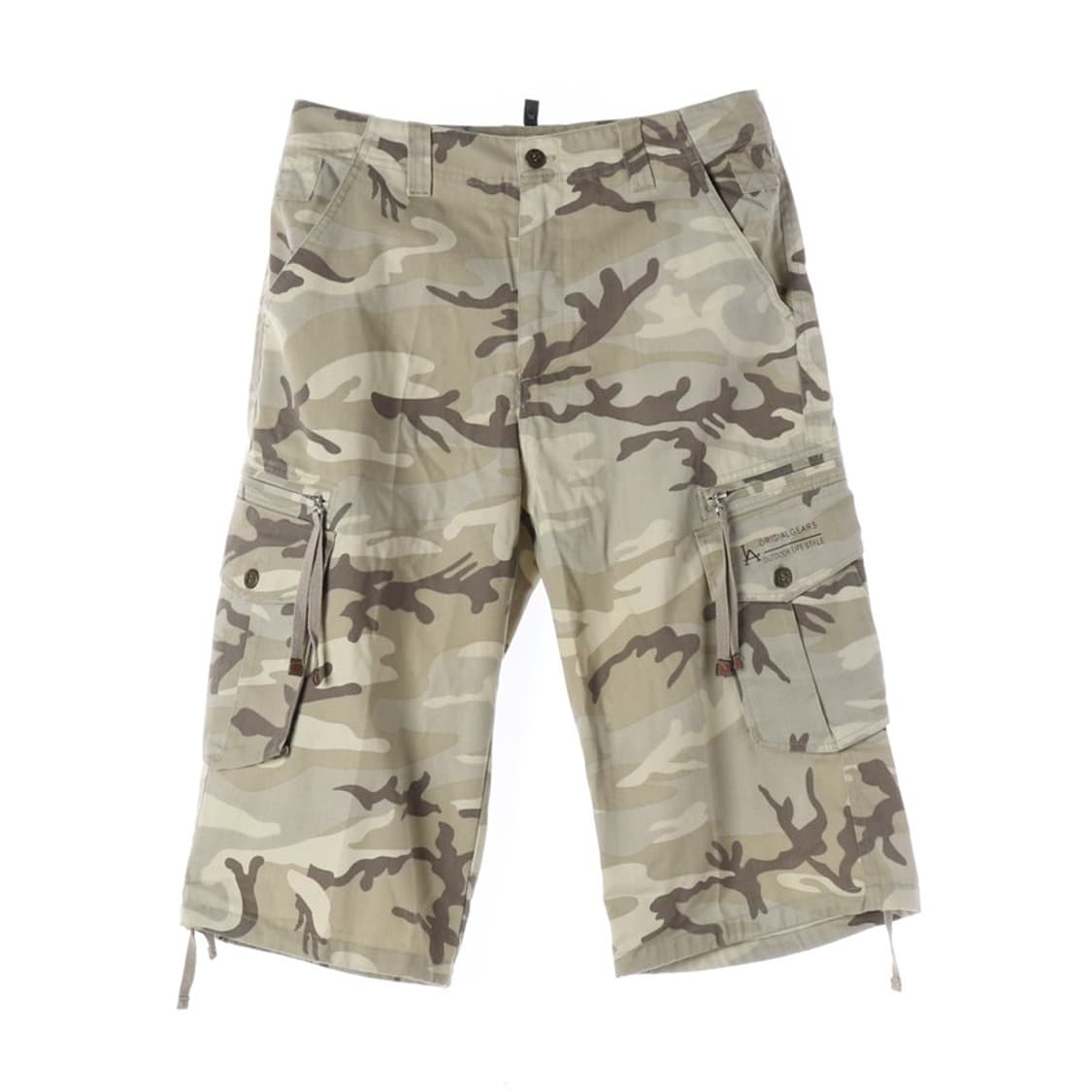 LA ORIGINAL GEARS 데저트 카모 7부 카고 팬츠 XL 상품이미지1