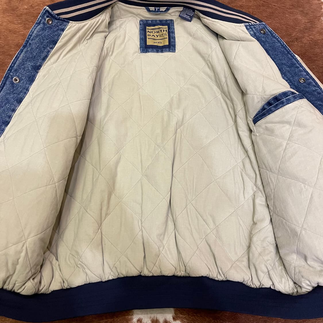 90's  NORTH BAY 베이스볼 바시티 상품이미지5