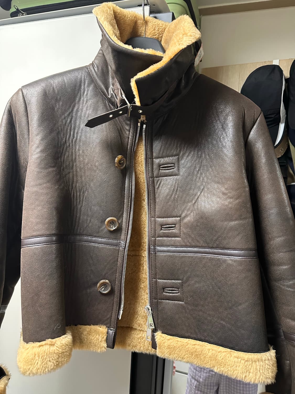 에스엘씨제트 리버시블 무스탕 상품이미지4