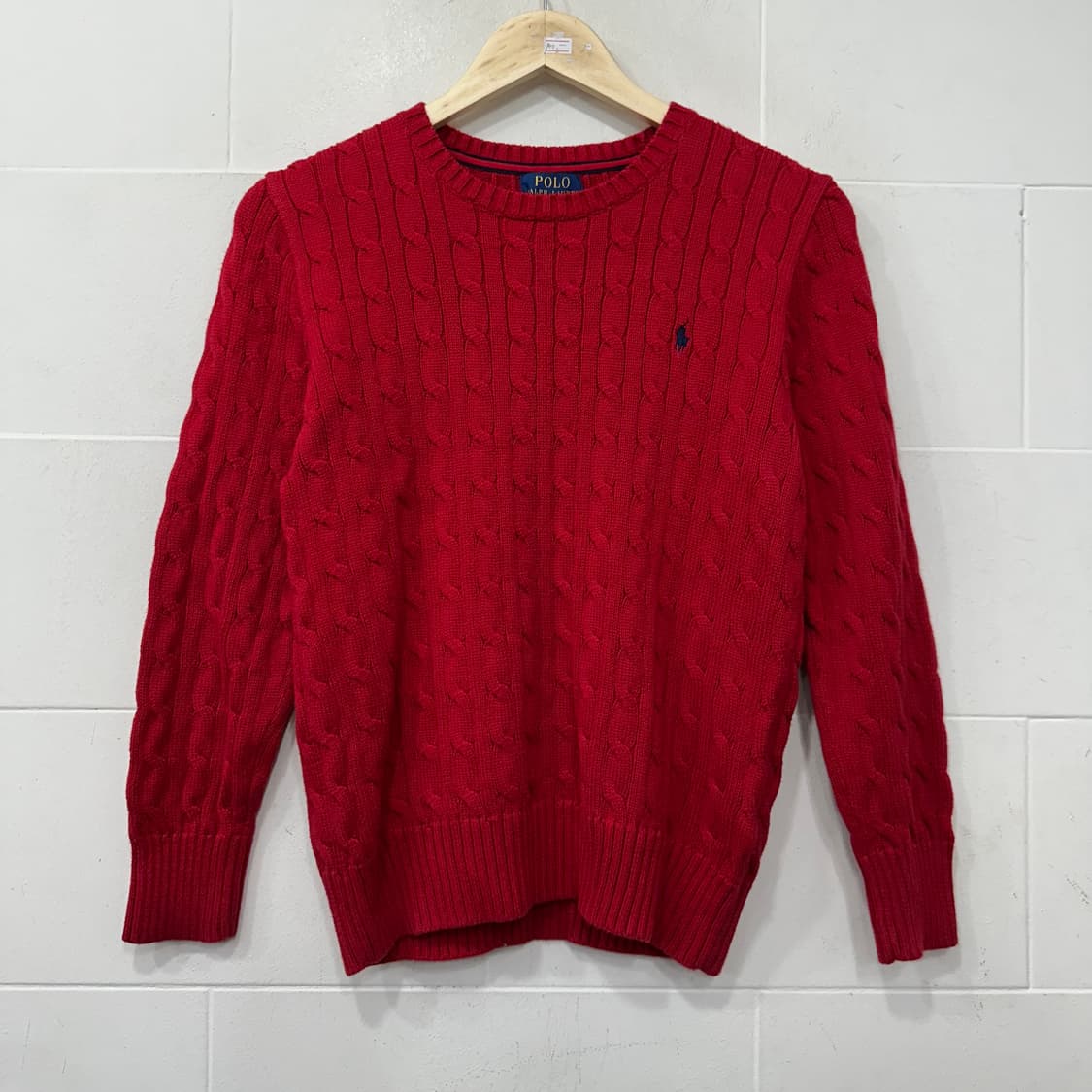 폴로 꽈배기 니트 상품이미지1