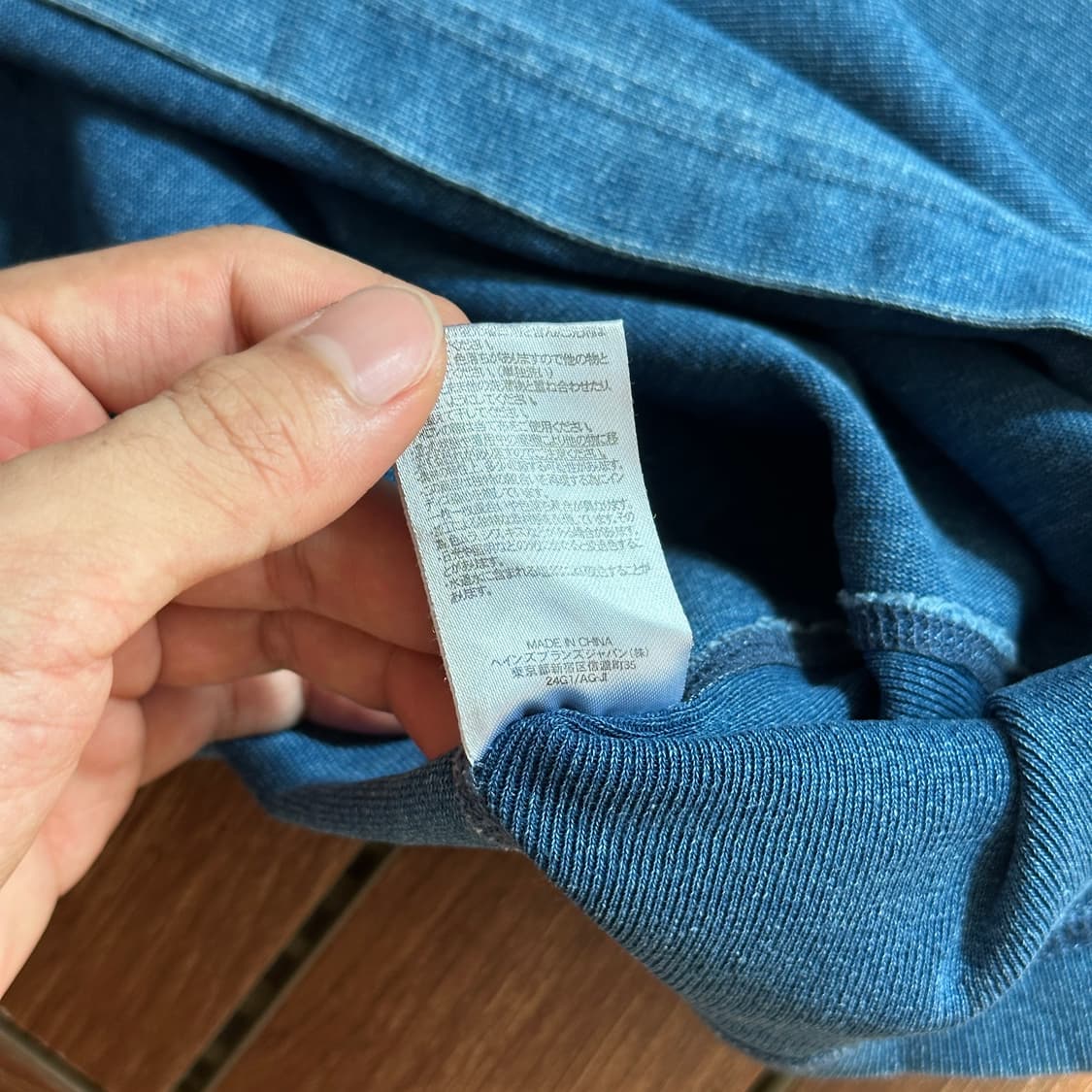 Champion reverseweave pocket 1/2 tee 상품이미지8