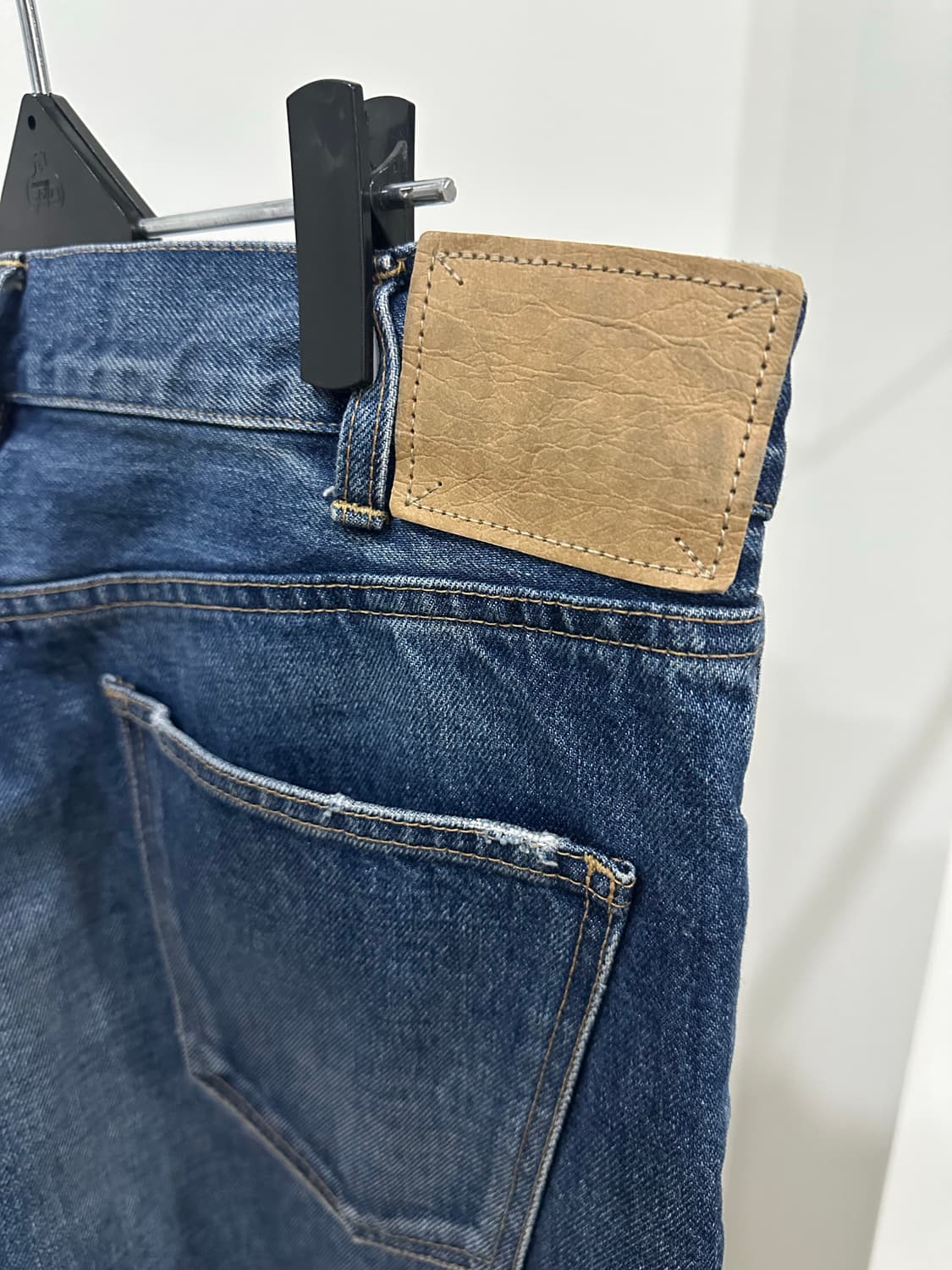 셀린느 Washed Working Skinny Jeans (indigo) 상품이미지3