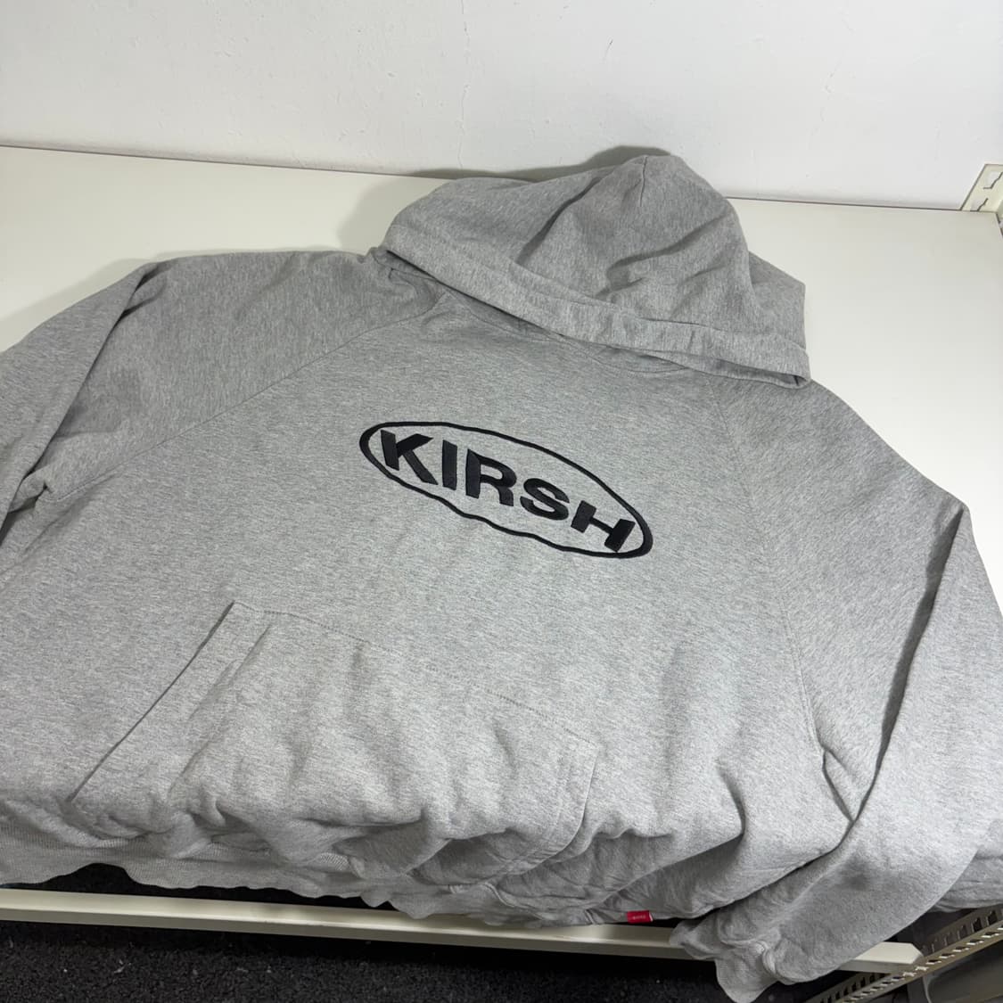 2 FREE 키르시 그레이 오버핏 빅자수 스웻코튼 후드티 상품이미지1