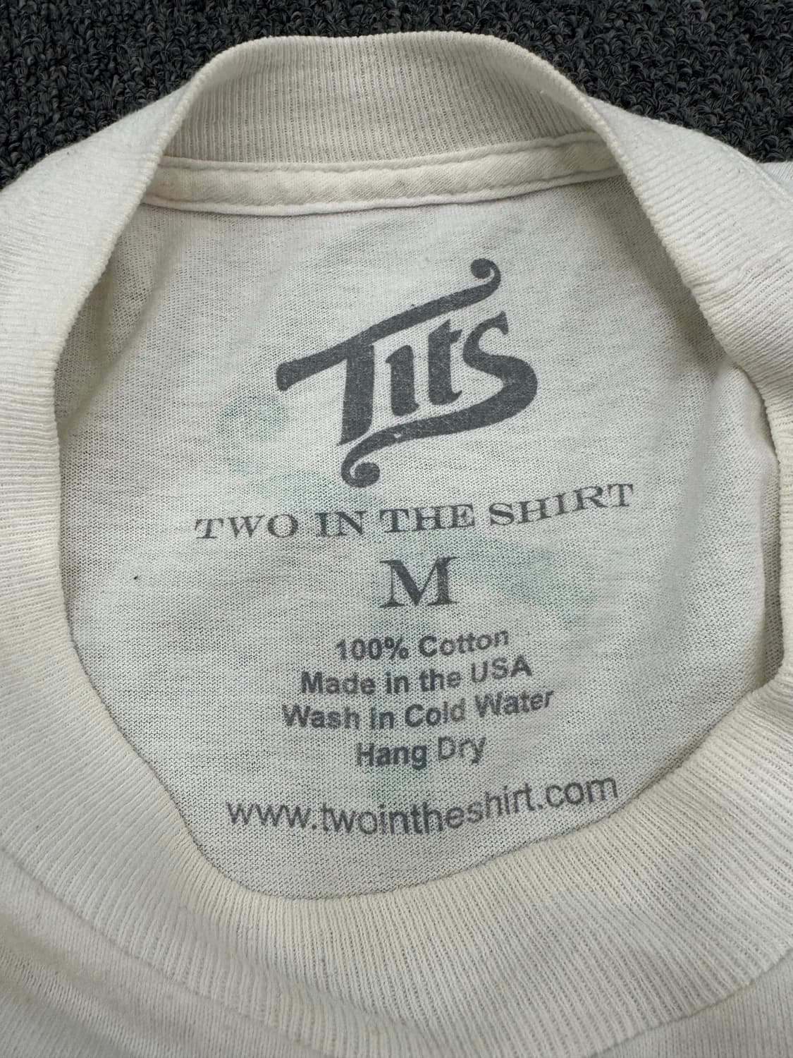 M)T.I.T.S 빈티지 프린팅 반팔티 상품이미지3