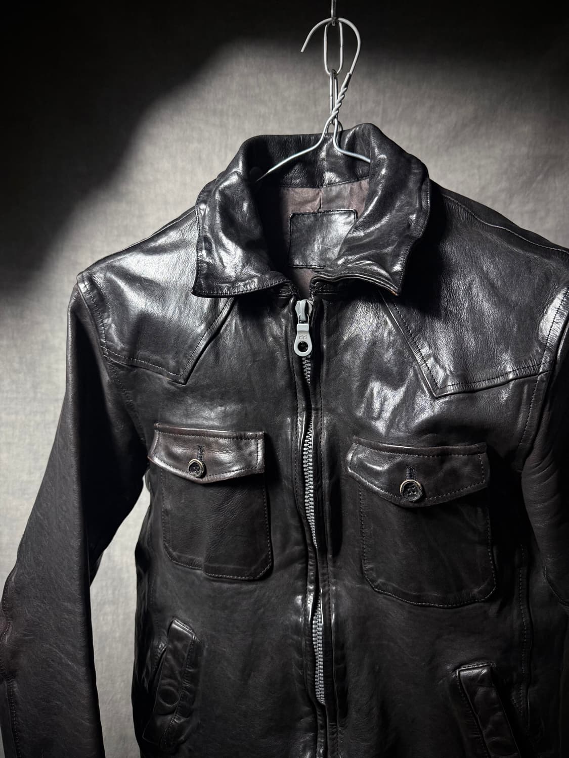 Isamu Katayama Backlash Leather Jacket 상품이미지4
