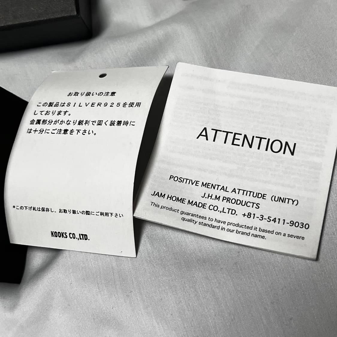 넘버나인x잼홈메이드 925 실버 블루스톤 링 상품이미지7