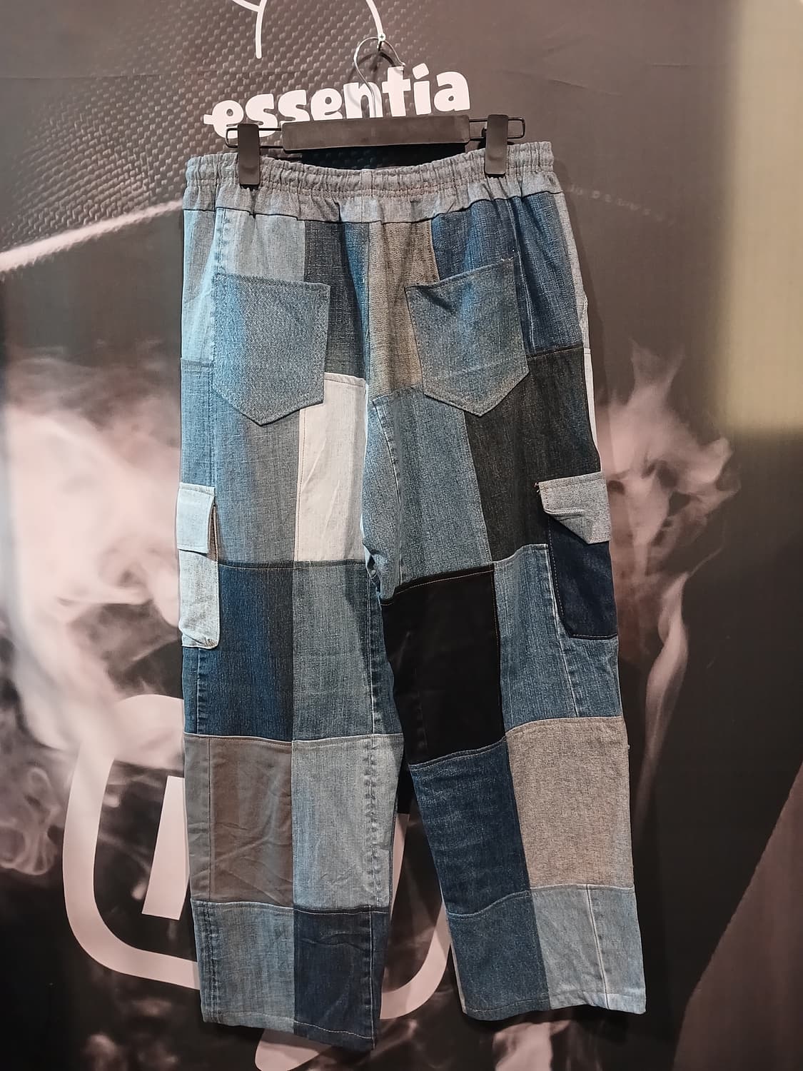 패치워크 데님 팬츠 상품이미지2
