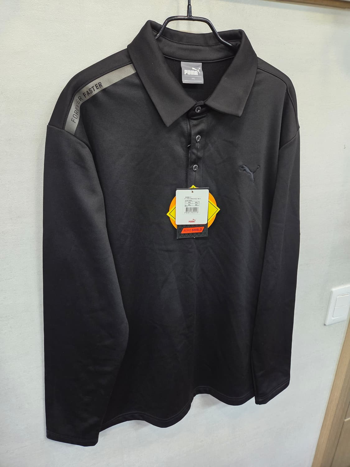 푸마 에어로쉴드 안감약기모 기능성 카라긴팔 xxl 상품이미지7