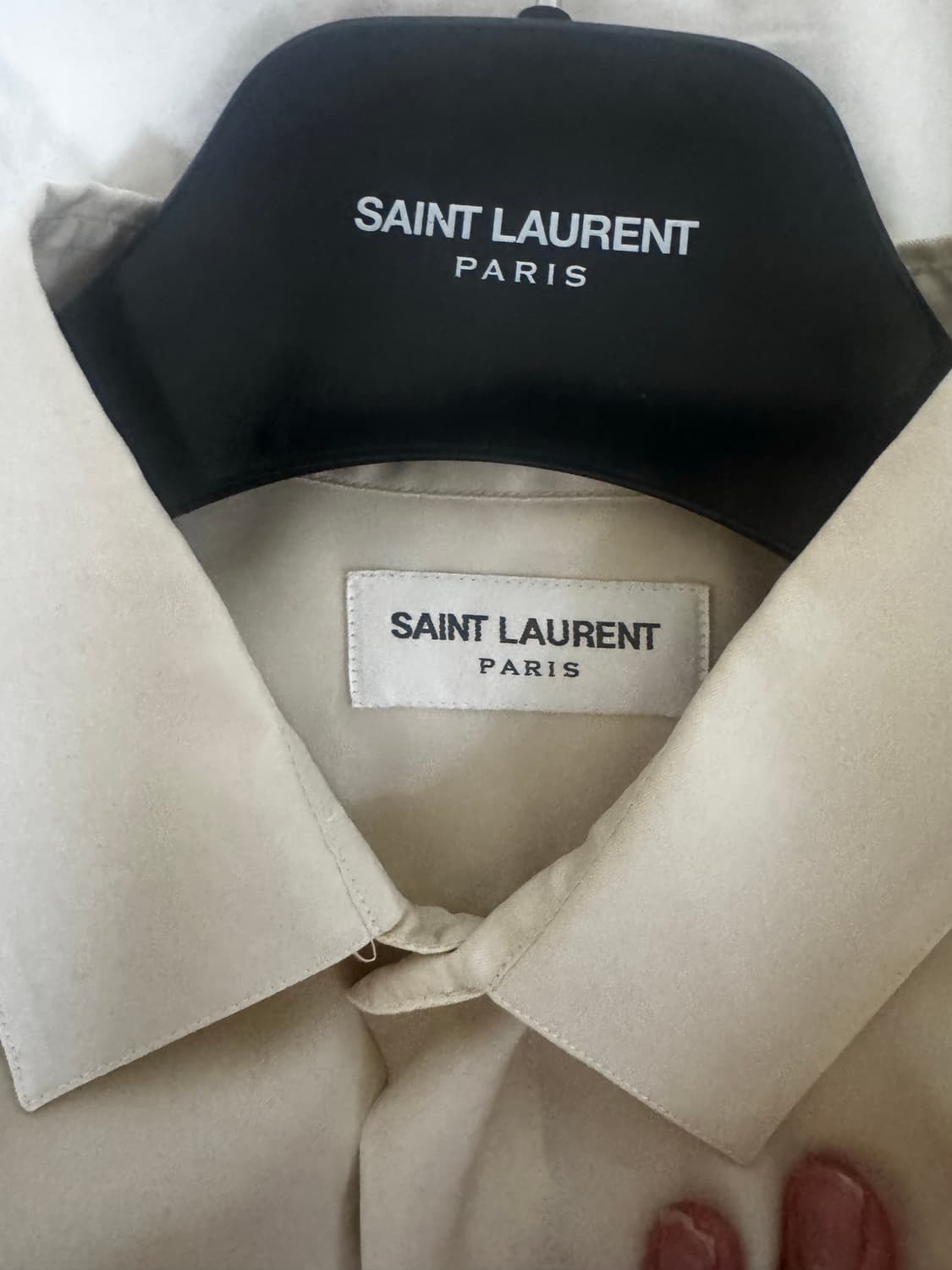 생로랑 실크 셔츠 40 상품이미지4