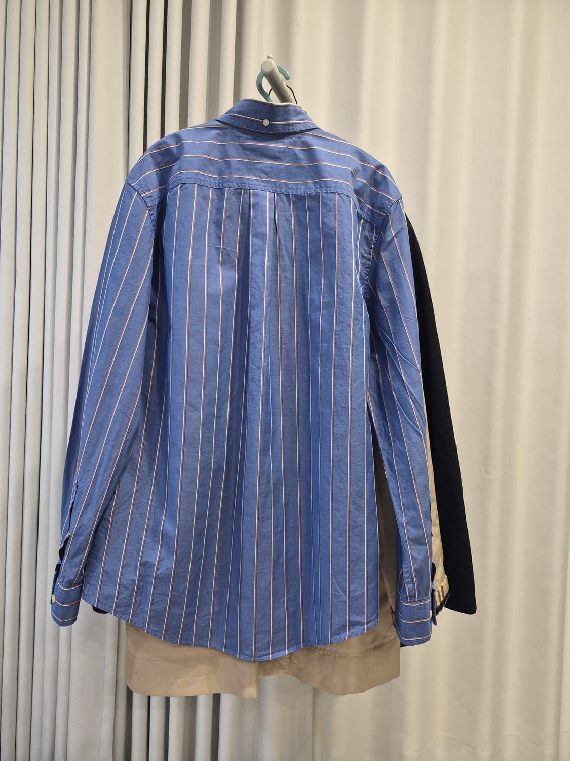 타미힐피거 스트라이프셔츠 블루남방 상품이미지2